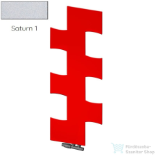 Radeco PUZEL 1190x490 design radiátor,SATURN 1 (metál jégszürke) színben fűtőtest, radiátor