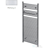 Radeco RETRO A1-600/P/KOLOR 490x645 design radiátor, MERKURY 2 (ezüst) színben