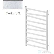 Radeco RIVER 2 865x530 design radiátor, MERKURY 2 (ezüst) színben fűtőtest, radiátor