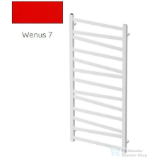 Radeco RIVER 3 1130x530 design radiátor, WENUS 7 (piros) színben fűtőtest, radiátor