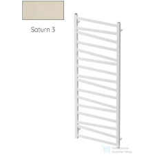 Radeco RIVER 4 1395x530 design radiátor, SATURN 3 (matt bézs) színben fűtőtest, radiátor