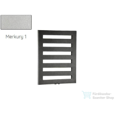 Radeco ROD 1 830x550 design radiátor,MERKURY 1 (metál ezüst) színben fűtőtest, radiátor