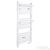 Radeco ROSA AD2-600/R 680x650 törölközőszárítós radiátor, fényes fehér színben