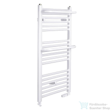 Radeco ROSA AD2-600/R 680x650 törölközőszárítós radiátor, fényes fehér színben fűtőtest, radiátor