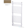 Radeco SARA E A8-400/SPE 1788x450 törölközőszárítós radiátor, SATURN 7 (metál homok) színben