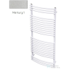 Radeco SONIA E A2-500/SLE 648x550 törölközőszárítós radiátor, MERKURY 1 (metál ezüst) színben