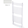 Radeco SONIA E A2-500/SLE 648x550 törölközőszárítós radiátor, SATURN 2 (matt fehér) színben