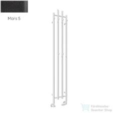 Radeco TUBO 4 KOLOR 1200x460 design radiátor, MARS 5 (antracit) színben fűtőtest, radiátor