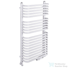 Radeco UGO A1-600/U 490x635 törölközőszárítós radiátor fényes fehér színben fűtőtest, radiátor