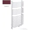 Radeco UGO A4-400/U 1060x435 törölközőszárítós radiátor JOWISZ 2 (metál bordó) színben