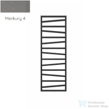 Radeco VIBO 3 1612x550 design radiátor,MERKURY 4 (metál szürke) színben fűtőtest, radiátor