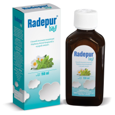 Radepur Baby étrend-kiegészítő folyadék citromfű kivonattal 150ml gyógyhatású készítmény