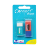  Radír Connect 2 db/blister piros/kék C-36BR, fehér szögletes C-36W