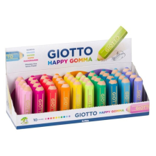 Radír GIOTTO Happy Gomma ceruza formájú élénk színek radír