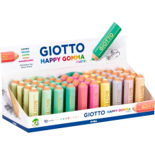Radír GIOTTO Happy Gomma ceruza formájú pasztell színek radír