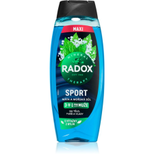 Radox Mineral Therapy fürdőgél férfiaknak maxi Mint & Sea Salt 450 ml tusfürdők