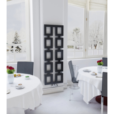 Radox Színes design radiátor - Radox Arena 1000x580 mm antracit fűtőtest fűtőtest, radiátor