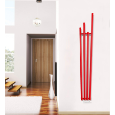 Radox Színes design radiátor - Radox Fan 1800x285 mm piros fűtőtest fűtőtest, radiátor
