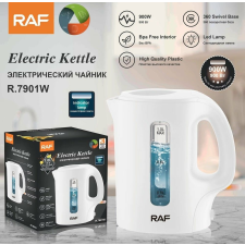 RAF Elektromos vízforraló, RAF, 900W, 1 literes kapacitás, fekete/fehér - Fekete vízforraló és teáskanna