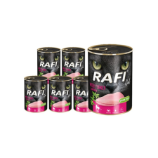 RAFI Cat adult pulykával 12 x 400 g felnőtt macskáknak macskaeledel