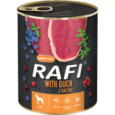 RAFI Gabonamentes Pástétom Kacsával, áfonyval 800gr kutyaeledel