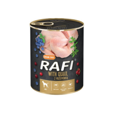 RAFI Paté Fürjjel, Kék - és Vörösáfonyával, Gabonamentes, felnőtt kutya 800 g kutyaeledel