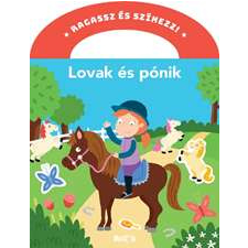  Ragassz és színezz! – Lovak és pónik gyermek- és ifjúsági könyv