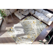 ragolle MARBLE márvány mintás puha szőnyeg, hosszú szálú, sárga, 80x150cm lakástextília