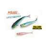Raid Japan RAID LITTLE SWEEPER FISH SKIN 2.5" 6.3cm 080 Clear Wakasagi