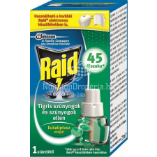 Raid Raid® Elektromos szúnyogirtó utántöltő folyadék eukaliptusz olajjal 27 ml 45 éjszakás tisztító- és takarítószer, higiénia