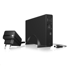 RaidSonic ICY BOX IB-377-C31 3.5" SATA HDD külső ház USB 3.0 fekete (IB-377-C31) asztali számítógép kellék