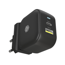 RaidSonic Icy Box IB-PS106-PD 1x USB Type-C / USB-A Hálózati töltő - Fekete (30W) mobiltelefon kellék