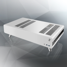 RAIJINTEK Pan Slim ITX Fehér (0R20B00212) - Számítógépház számítógép ház