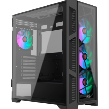 RAIJINTEK Ponos Ultra TG4 Számítógépház - Fekete (0R20B00225) számítógép ház
