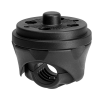  Railblaza HEXX™ Rail Mount Bimini 25 Black rögzítő adapter hajó korlátra (11-4205-11 915361)