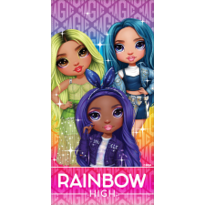 Rainbow High fürdőlepedő, strand törölköző 70x140cm (Fast Dry) lakástextília