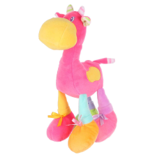 Rainbow - rózsaszín plüss zsiráf - 30cm plüssfigura
