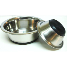 Raintech fém etető-, itatótál, gumitalppal 0,350l / 13,5cm kutyatál