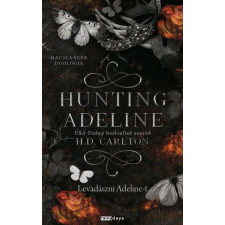 Rainy days Hunting Adeline - Levadászni Adeline-t (élfestett) - H. D. Carlton (kötött áras) regény