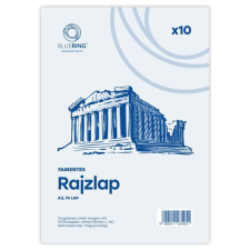  Rajzlap A3, famentes fóliázva Bluering® 10 ív/csomag, rajzlap