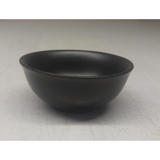 Rak Karbon porcelán kerek salátás tálka, fekete, 9cm, 11cl, KRNNBW09 konyhai eszköz