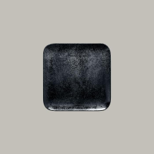 Rak Karbon porcelán szögletes tál, fekete, 24x24x1,7 cm, KRAUSP24 konyhai eszköz