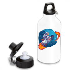  Rakétás Űrhajós - Fémkulacs kulacs, kulacstartó