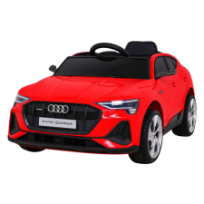 ramiz Audi E-Tron Sportback piros elektromos autó elektromos járgány