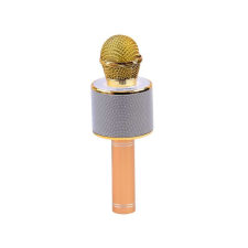 ramiz Bluetoothos karaoke mikrofon arany színben játékhangszer
