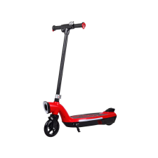 ramiz Elektromos gyermek roller LED világítással piros színben elektromos roller