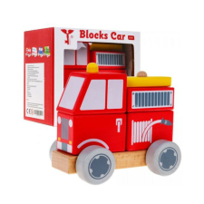 ramiz Fa tűzoltóautó 5 építőelemből álló készlet fajáték