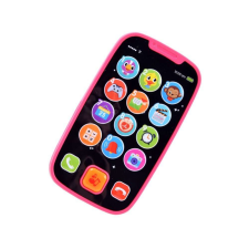Ramiz.hu Bébi telefon rózsaszín színben (interaktív) elektronikus játék