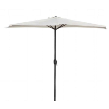 Ramiz.hu Félköríves napernyő erkélyre / teraszra - 270 cm fehér színben kerti bútor