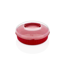 Ramiz.hu Süti/ torta doboz kényelmes füllel ellátva piros színben papírárú, csomagoló és tárolóeszköz